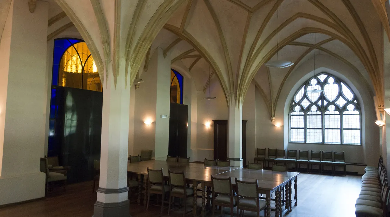 De voormalige Mariakapel in de Martinikerk in Groningen.